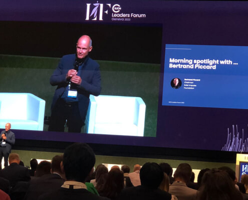 IUCN Leaders Forum takes off with Bertrand Piccard