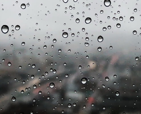 Waste Plastic Saving Water - Solving two problems with one strategy